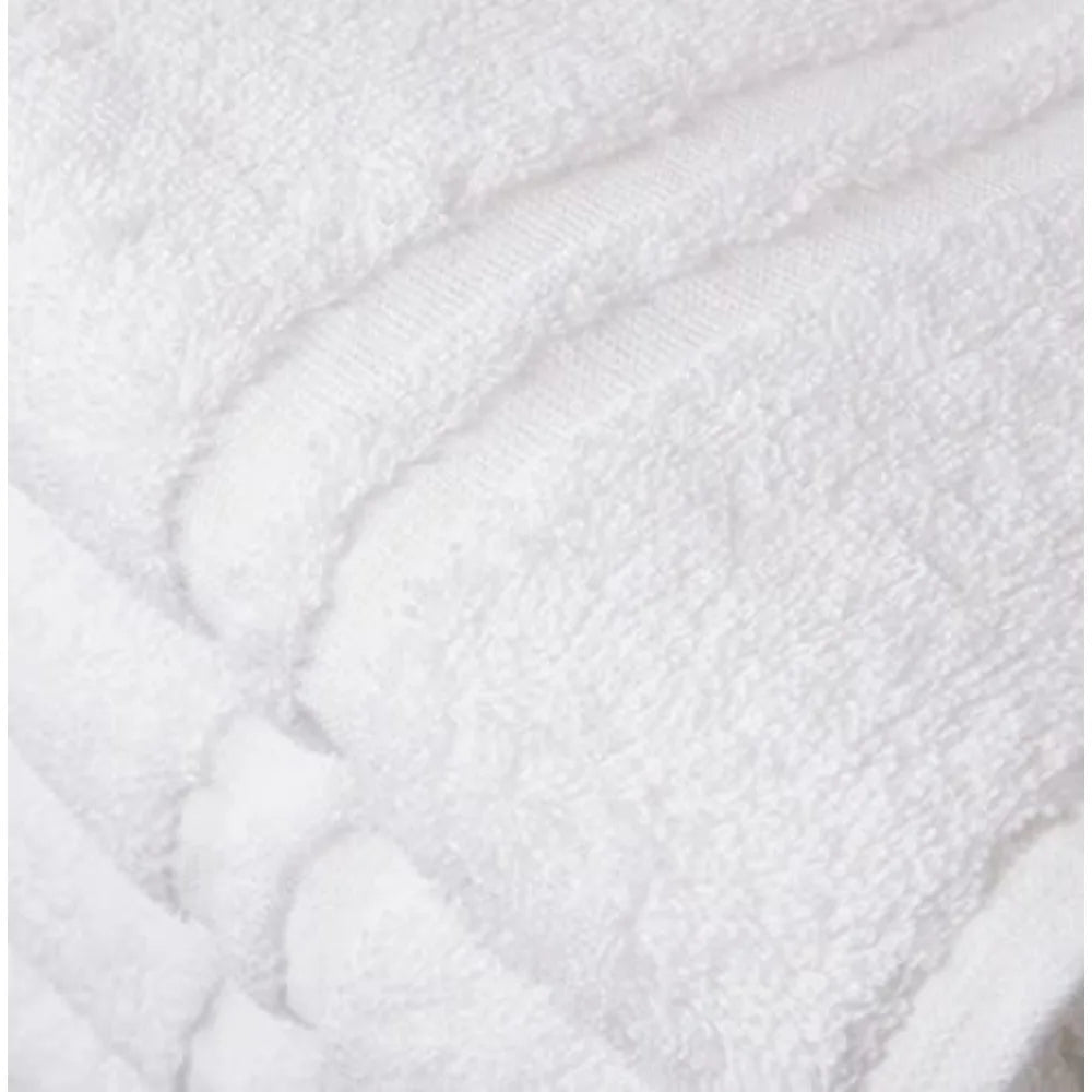 Hospitality Set of 8 White Bath Towels 24"x 50"