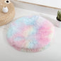 Plush Round Cat/Small Dog Bed Soft Fleece Nest