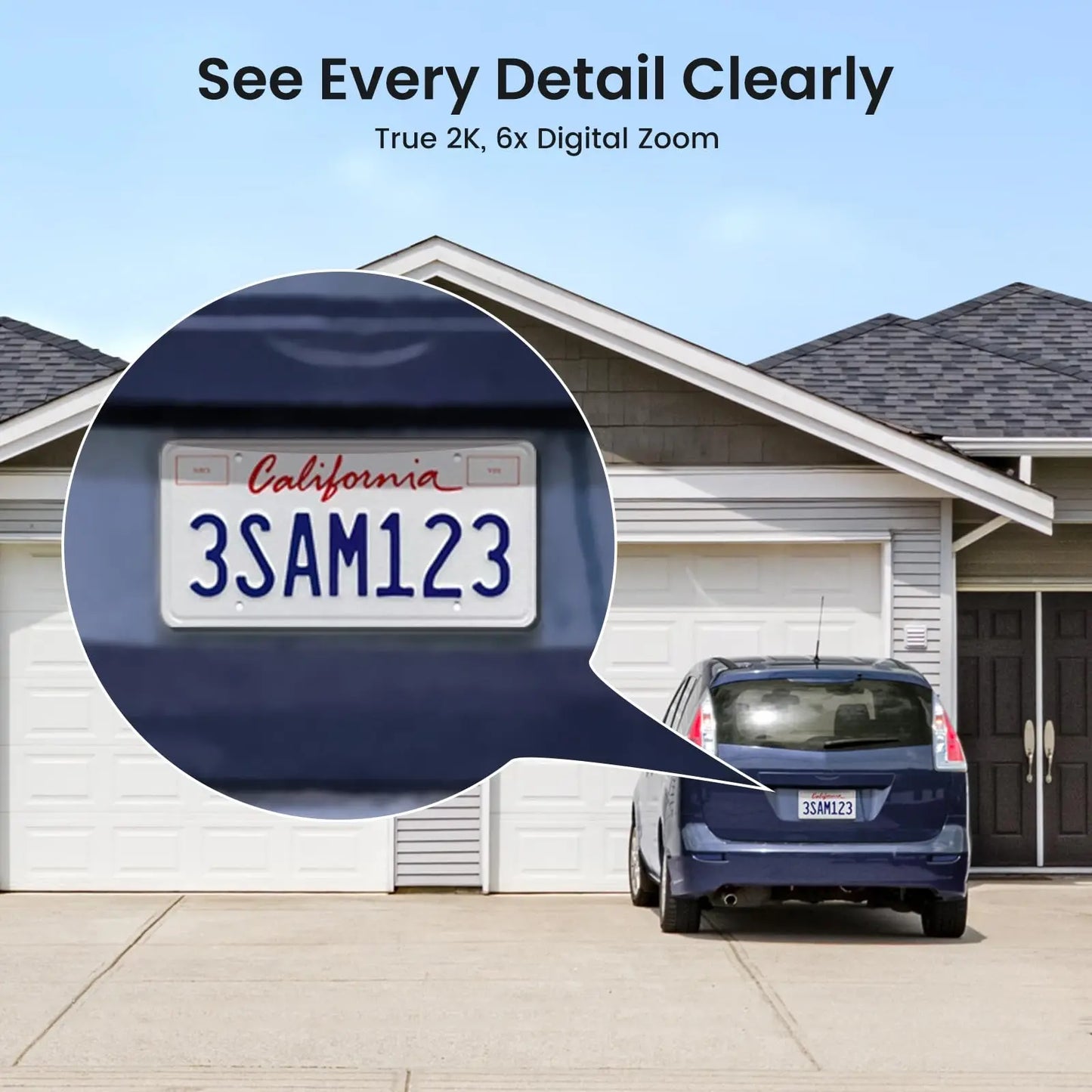 Wifi Solar Camera, Wire-free Outdoor, Battery, Security, Night Vision, 2-Way Audio