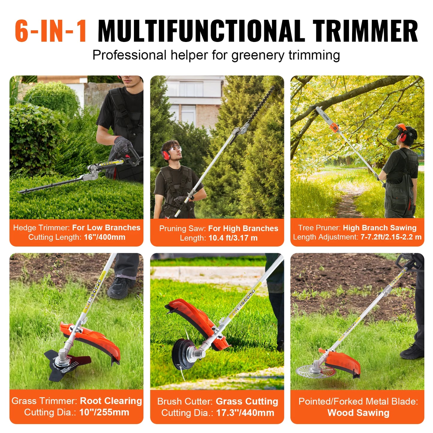 Multi-Functional Trimming Tools Forr Garden