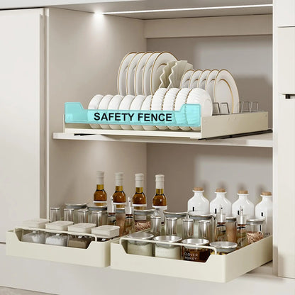 Slide Out Cabinet Organizer And Drying Rack