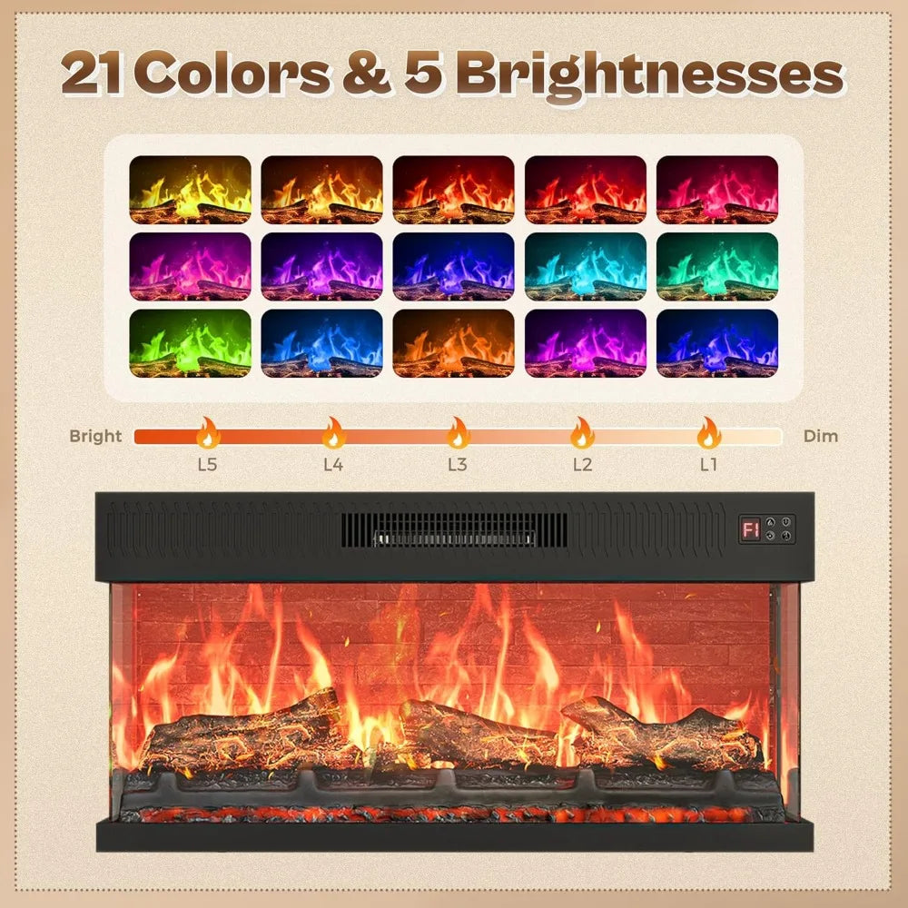 Fireplace TV Stand And Entertainment Center