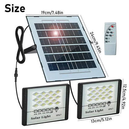 300W LED Waterproof Outdoor Solar Flood Lamps