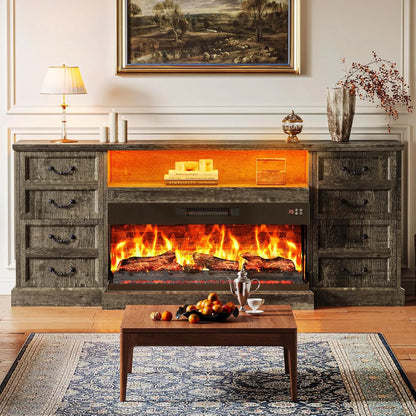 Fireplace TV Stand And Entertainment Center