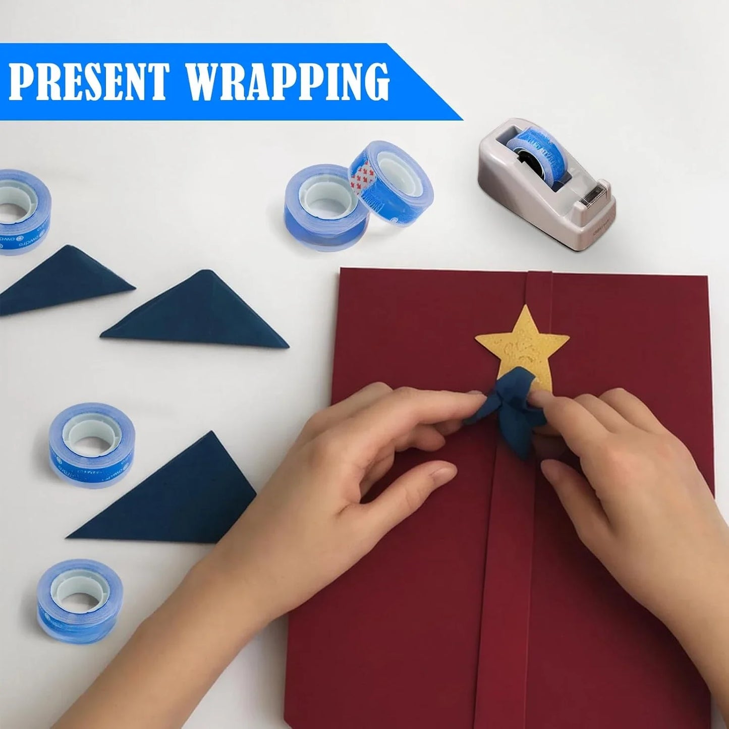 12 rolls of Easy Tear Sellotape Fill Dispenser,