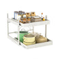 2 Tier Pull Out Cabinet Organizer Drawer for Multi-Use