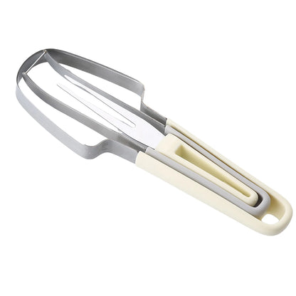 Stainless Steel Watermelon Fork, Slicer And Cutter