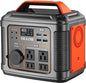 Portable Power Station, Solar Generator Quick Charge / 110V AC Outlets/DC Ports and LED Flashlight,