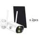 Wifi Solar Camera, Wire-free Outdoor, Battery, Security, Night Vision, 2-Way Audio