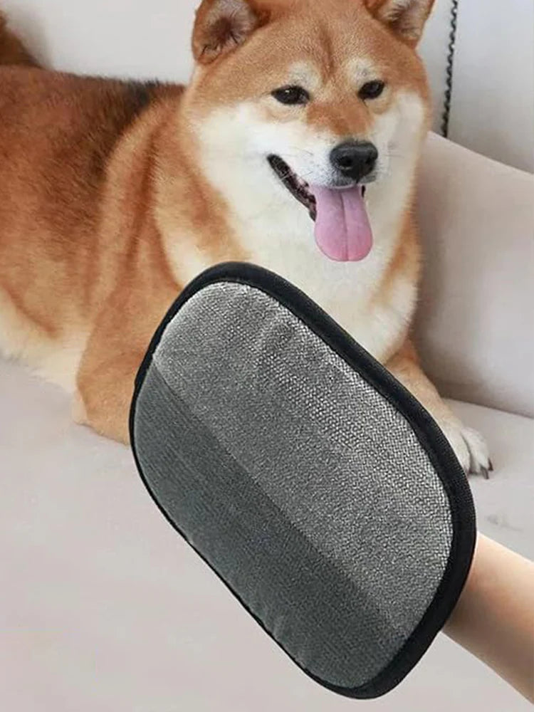 Pet Hair Remover Glove Brush for Dog Cat Rabbit with Long/Short/Curly Hair