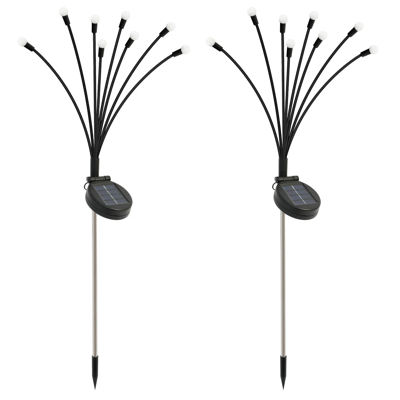 8-Head Solar Firefly Lights LED Solar.  Waterproof