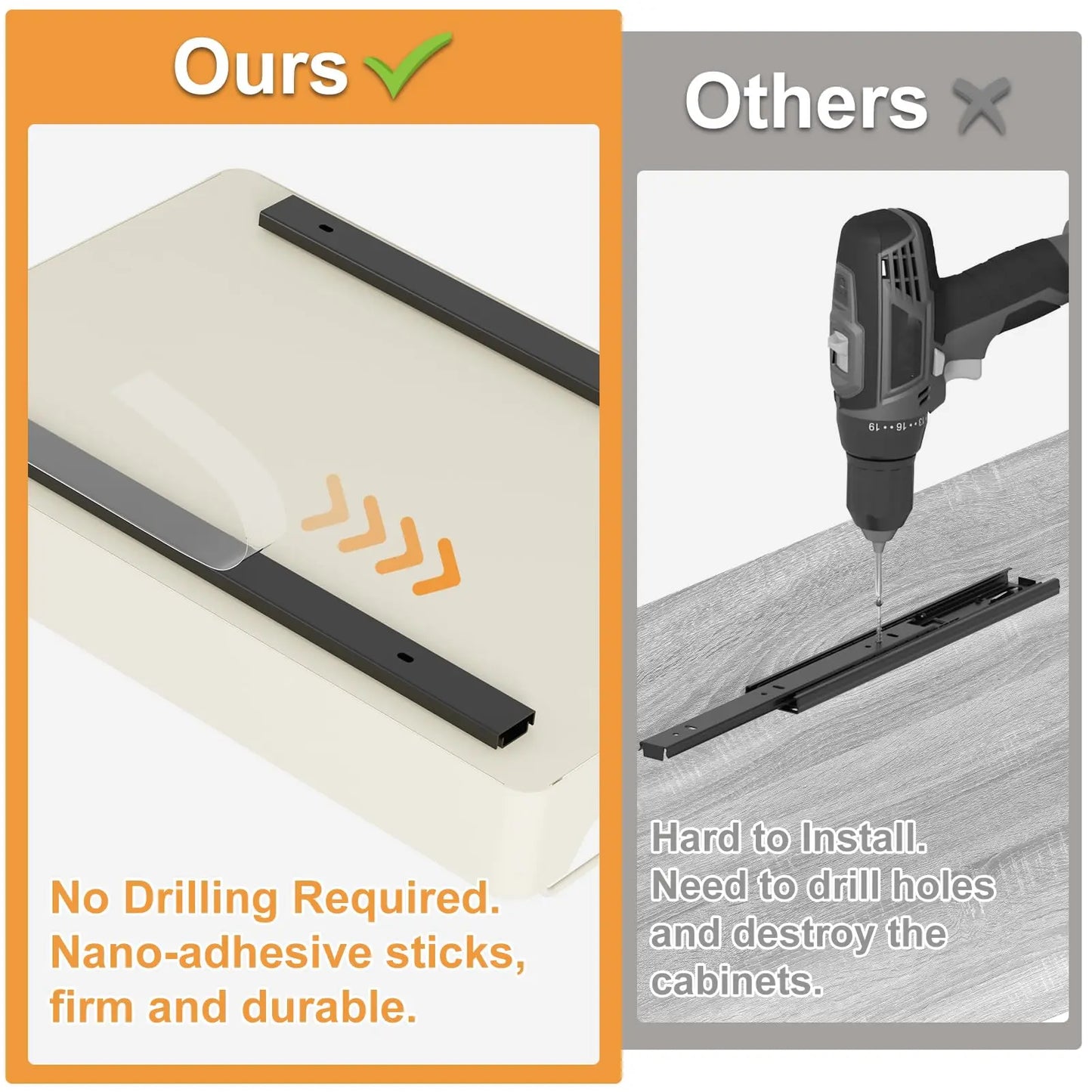 Slide Out Cabinet Organizer And Drying Rack