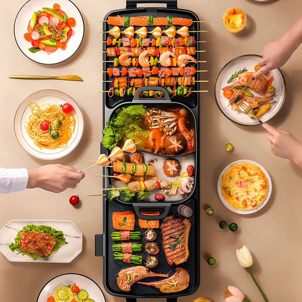 Hot Pot And Grill for Families and Gatherings