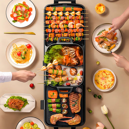 Hot Pot And Grill for Families and Gatherings