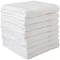 Hospitality Set of 8 White Bath Towels 24"x 50"