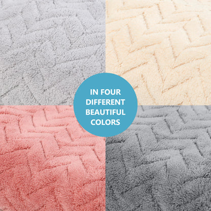 4 Piece Highly Absorbent Hand Towel Set