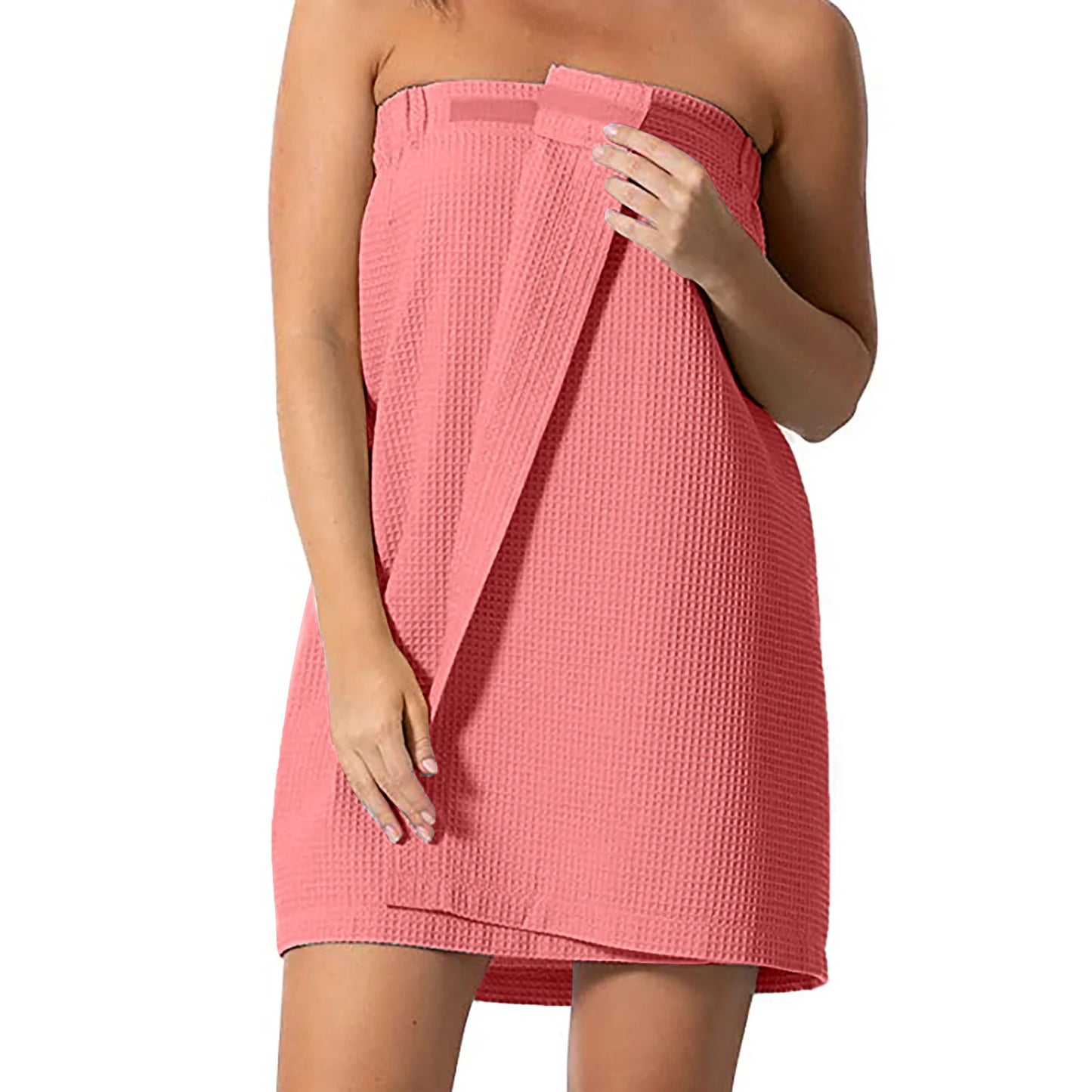 Women;s Bath Towel Body Wrap With Closure