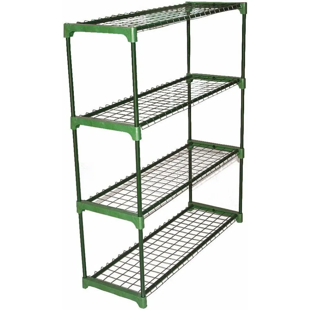 Steel Staging Plant Stand Shelving Unit, 2 Pack