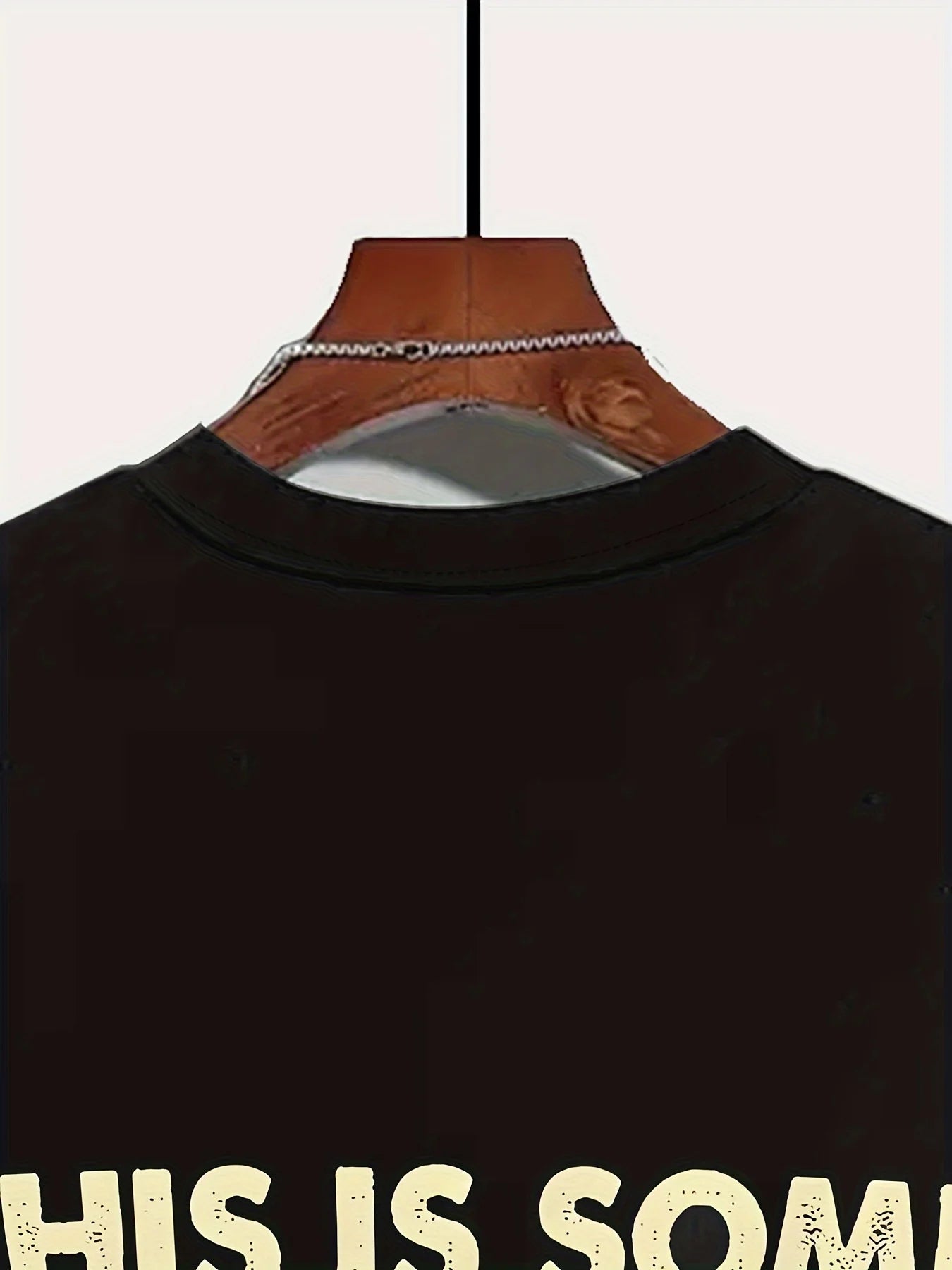 Men's cartoon white little ghost with printed pattern