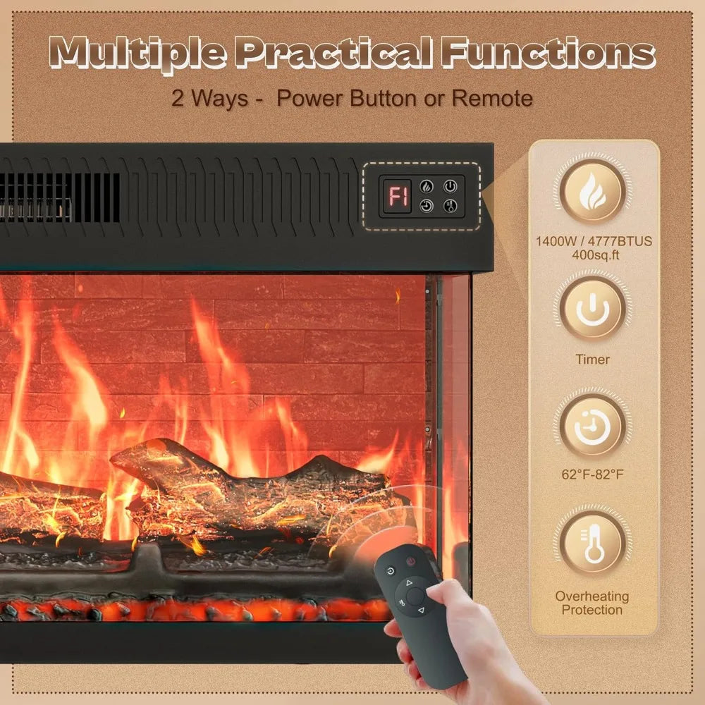 Fireplace TV Stand And Entertainment Center