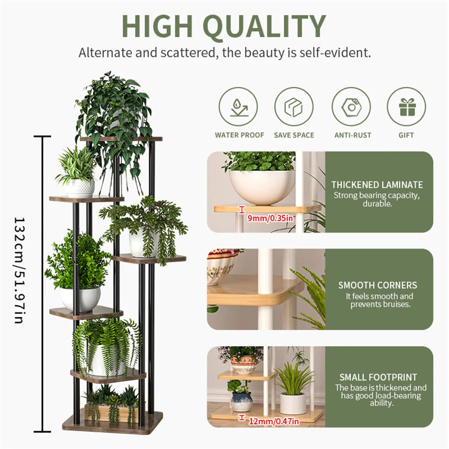 6 Tier Plant and Flower Stand Display