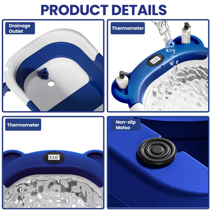 Portable Folding Baby Bath Tub for Outdoor Bathing