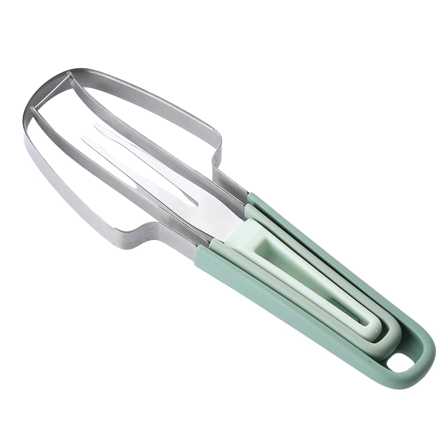 Stainless Steel Watermelon Fork, Slicer And Cutter