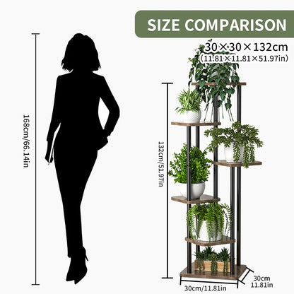 6 Tier Plant and Flower Stand Display