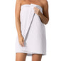 Women;s Bath Towel Body Wrap With Closure
