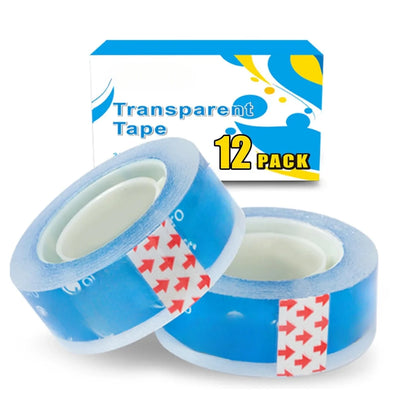 12 rolls of Easy Tear Sellotape Fill Dispenser,