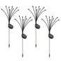 8-Head Solar Firefly Lights LED Solar.  Waterproof