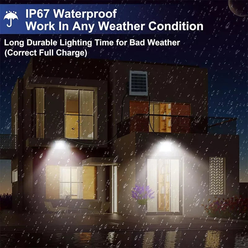 300W LED Waterproof Outdoor Solar Flood Lamps