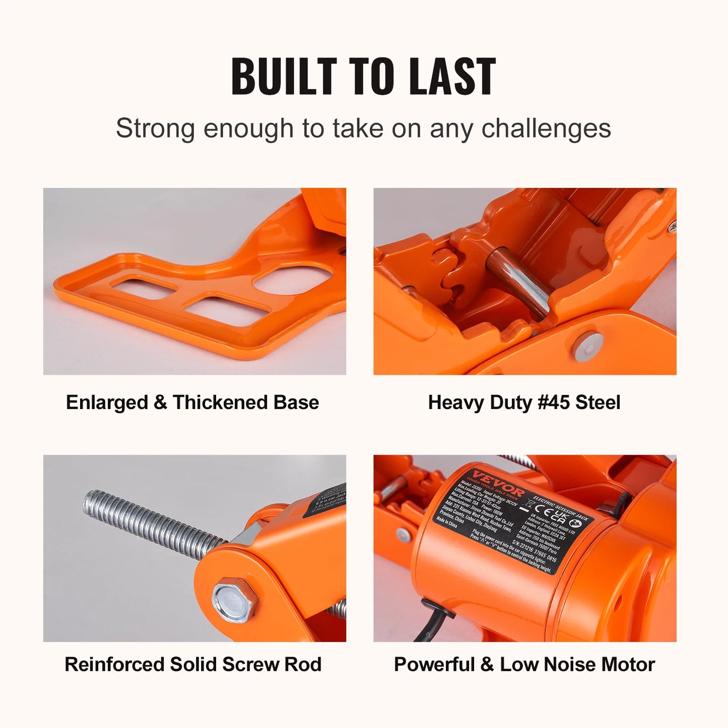 Electric Car Jack 3T Scissor Jack.12V Portable