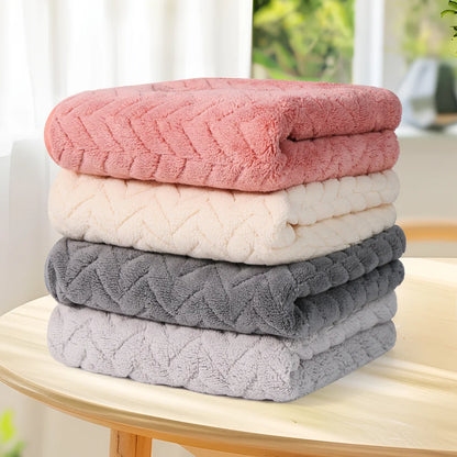 4 Piece Highly Absorbent Hand Towel Set