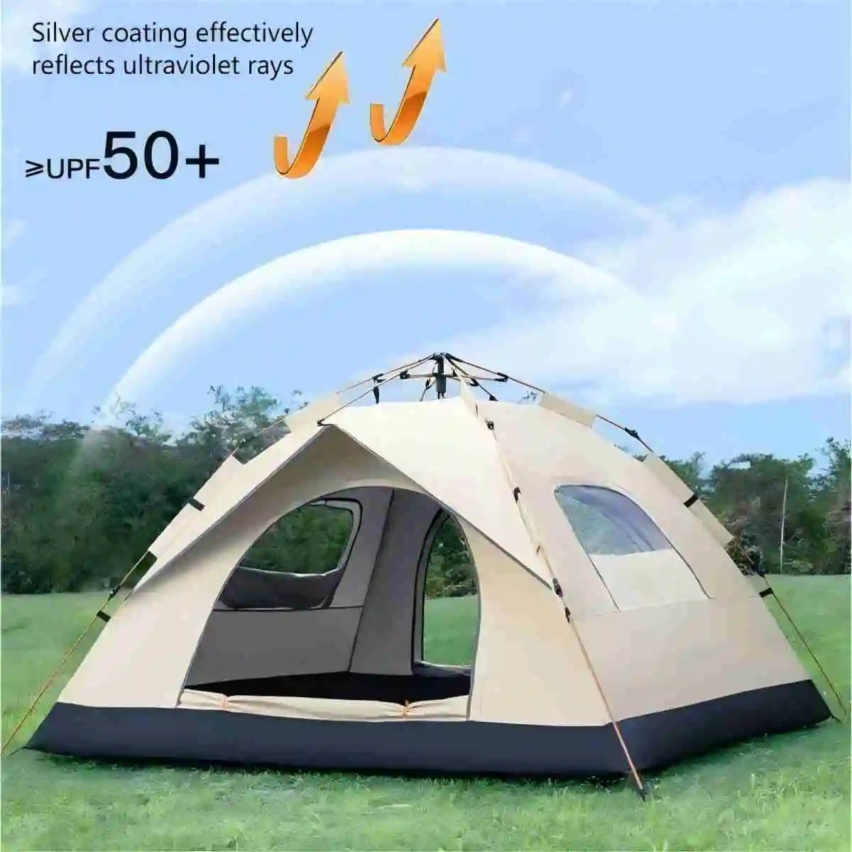 Outdoor Shelter Sunshade.  Camping Tent